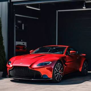 Aston Martin Vantage iPhone wallpaper