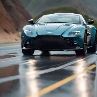 Aston Martin Vantage iPhone wallpaper