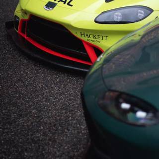 Aston Martin Vantage iPhone wallpaper