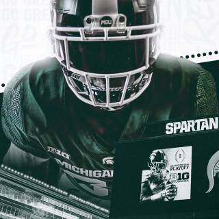 Michigan State iPhone wallpaper