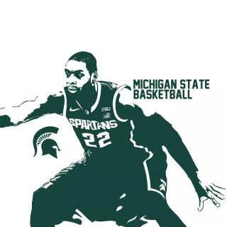 Michigan State iPhone wallpaper