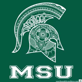 Michigan State iPhone wallpaper