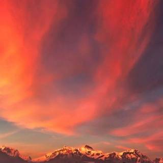 iPhone 12 mountain wallpaper