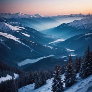 Mountain iPhone 12 wallpaper