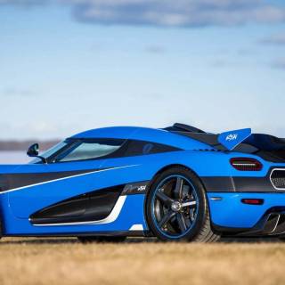 Koenigsegg Agera R blue wallpaper
