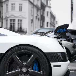 Blue Koenigsegg Agera RS wallpaper