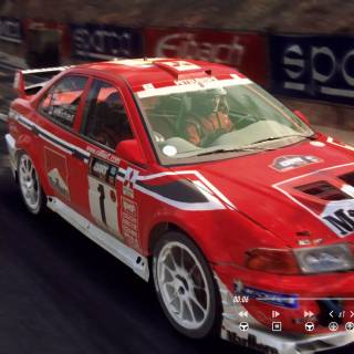 Marlboro Mitsubishi Lancer Evo 6 wallpaper