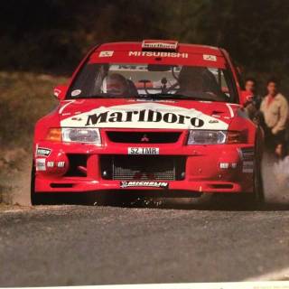 Marlboro Mitsubishi Lancer Evo 6 wallpaper