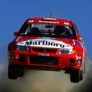 Marlboro Mitsubishi Lancer Evo 6 wallpaper