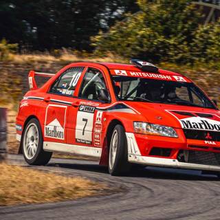 Marlboro Mitsubishi Lancer Evo 6 wallpaper