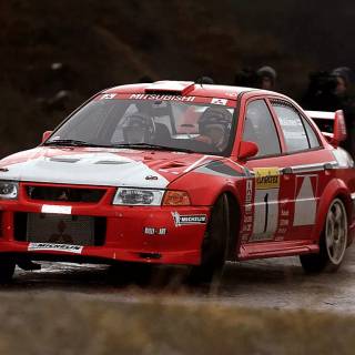 Marlboro Mitsubishi Lancer Evo 6 wallpaper