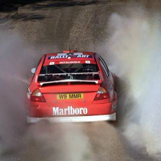 Marlboro Mitsubishi Lancer Evo 6 wallpaper