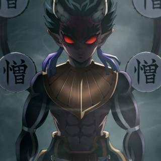 Anime black Demon Slayer wallpaper