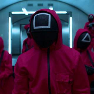 Squid Game guard PC wallpaper