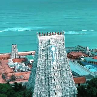 Thiruchendur Murugan Temple wallpaper