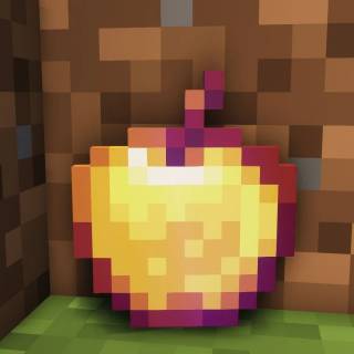 Minecraft Golden Apple wallpaper