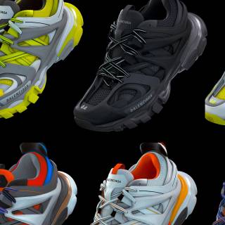 Balenciaga tracks wallpaper