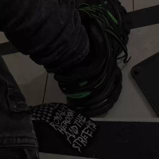 Balenciaga tracks wallpaper