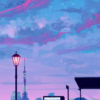 Lofi Japan iPhone wallpaper
