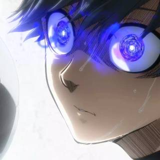 Isagi desktop wallpaper