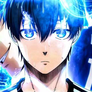 Isagi desktop wallpaper