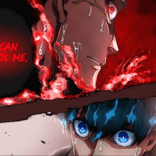 Isagi desktop wallpaper