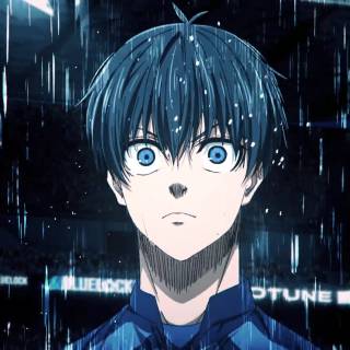 Isagi desktop wallpaper