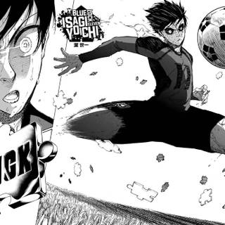 Isagi desktop wallpaper