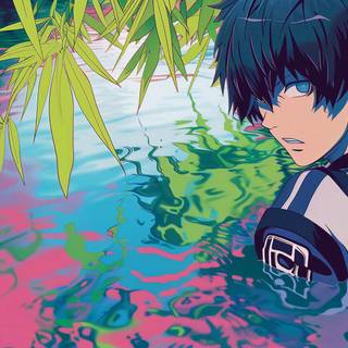 Isagi desktop wallpaper