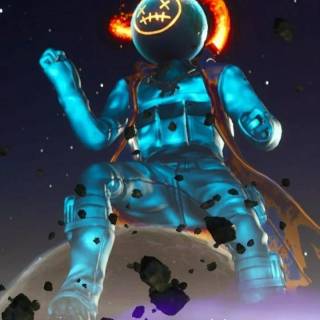 Travis Scott Astro Fortnite wallpaper