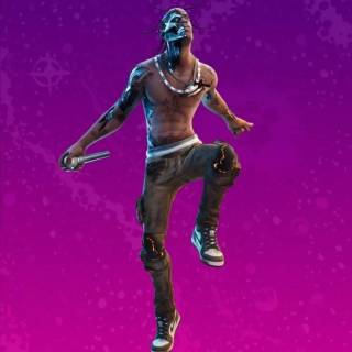 Travis Scott Astro Fortnite wallpaper