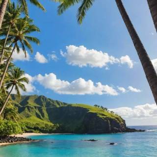 Hawaii landscape beach wallpaper