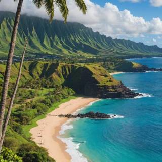 Hawaii landscape beach wallpaper