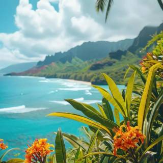 Hawaii landscape beach wallpaper