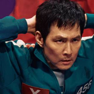 Squid Game players wallpaper