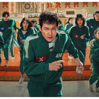 Player 458 Squid Game wallpaper