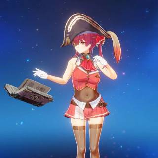 Marine Hololive wallpaper