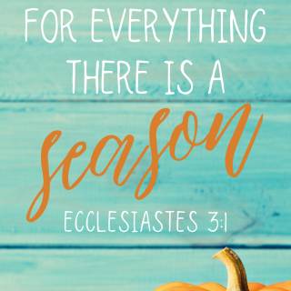 iPhone Christian autumn wallpaper