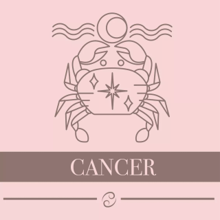 Zodiac Cancer pink wallpaper