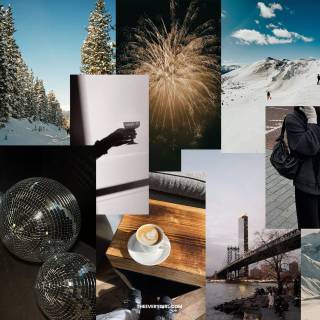 January laptop wallpaper