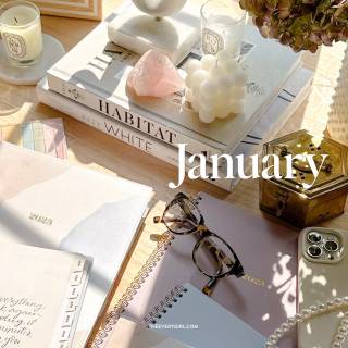 January laptop wallpaper