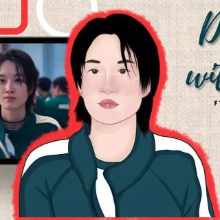 Player 380 Squid Game wallpaper