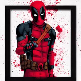 Deadpool and Stitch wallpaper