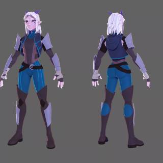 Rayla The Dragon Prince wallpaper