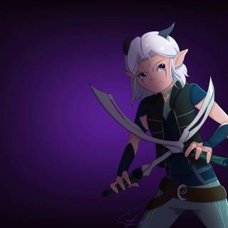 Rayla The Dragon Prince wallpaper