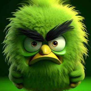 Angry Birds funny wallpaper