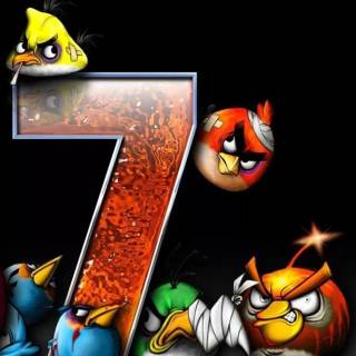 Angry Birds funny wallpaper