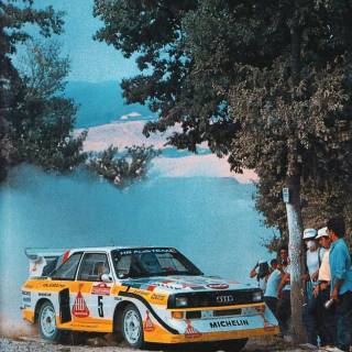Old rally cars wallpaper