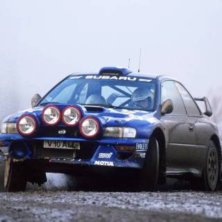 Old rally cars wallpaper