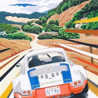 Old rally cars wallpaper